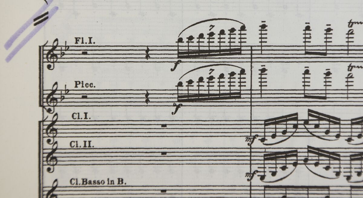 From the Tchaikovsky score of the Nutcracker