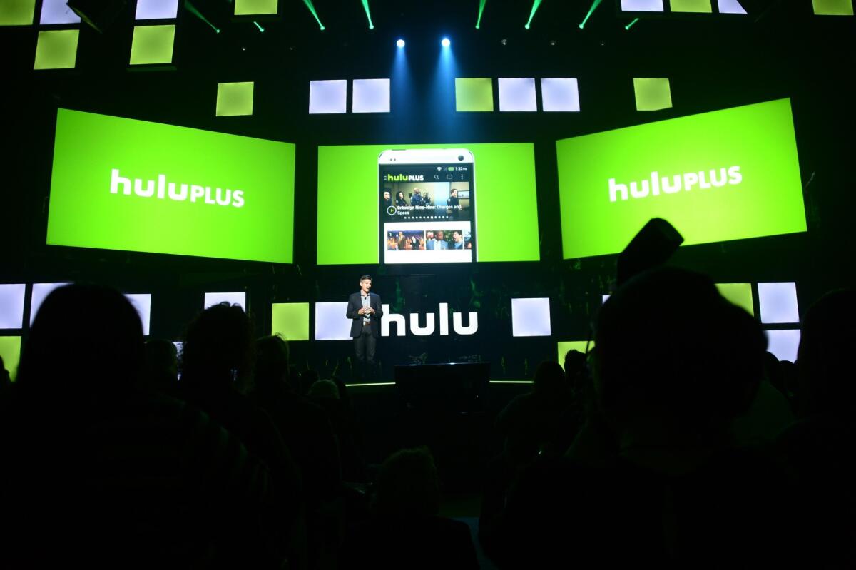 Hulu Chief Executive Mike Hopkins appears in 2014 in New York.