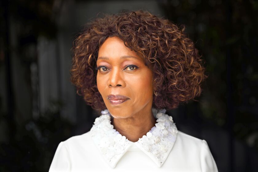 LOS ANGELES, CALIFORNIA--OCT. 15, 2019--Actress Alfre Woodard plays a prison warden who oversees a number of executions in the new film Clemency. Photographed at the London Hotel on Oct. 15, 2019. (Carolyn Cole/Los Angeles Times)