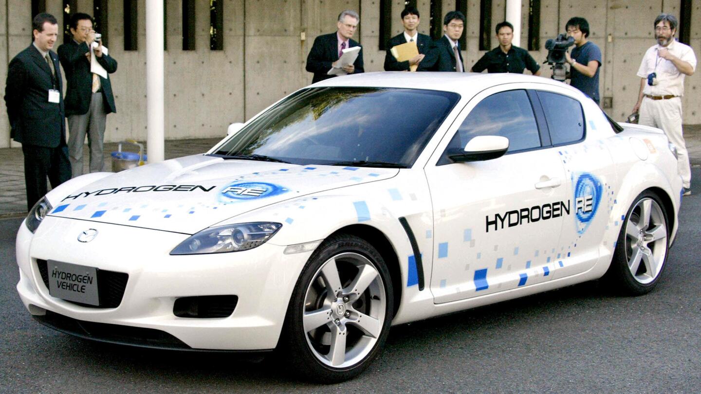 Hydrogen rotary Mazda RX-8, 2004