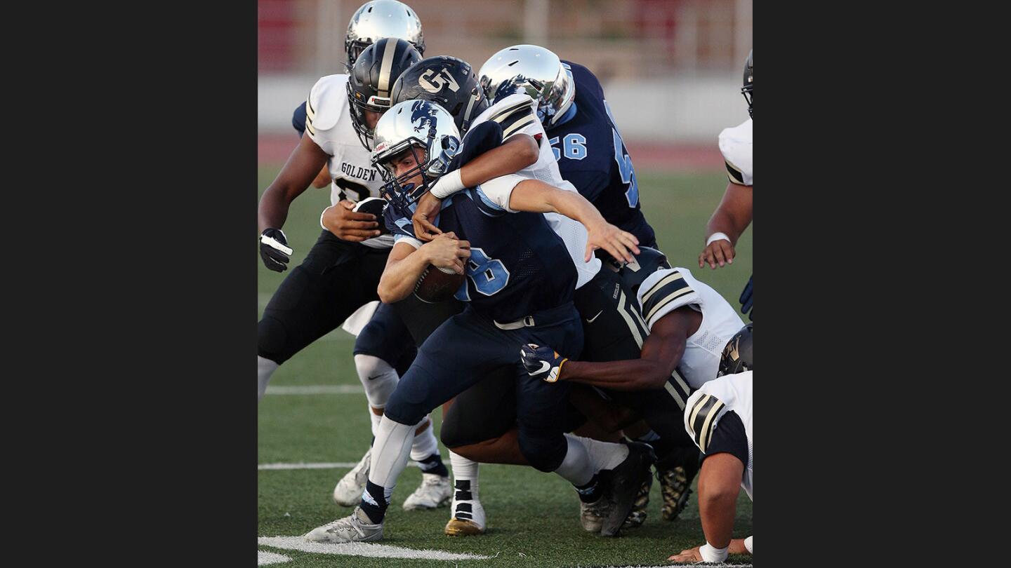 Photo Gallery: Crescenta Valley vs. Golden Valley non-league football