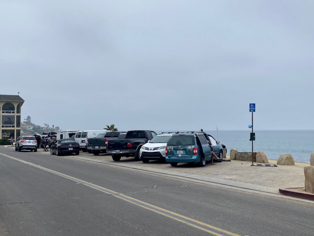 Windansea Beach parking lot