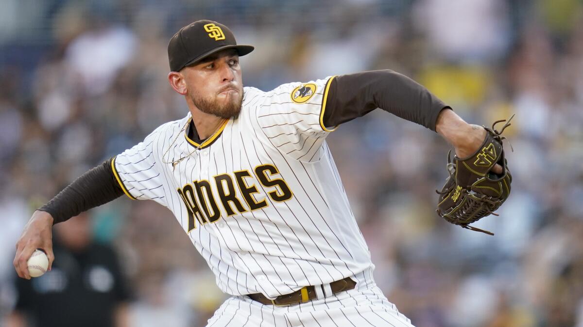 Joe Musgrove Threw the First No-Hitter in Padres History Tonight (And Victor  Caratini Was Behind the Plate) - Bleacher Nation