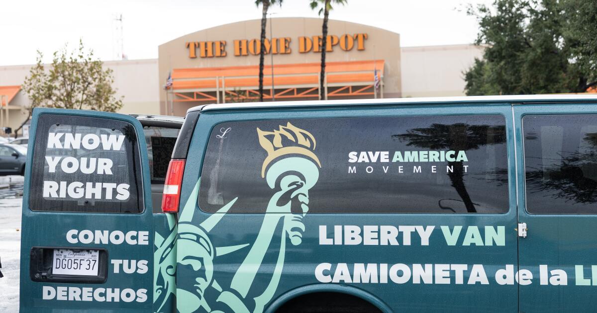This connected coalition is watchdogging L.A. immigration raids, driving 'Liberty Vans'