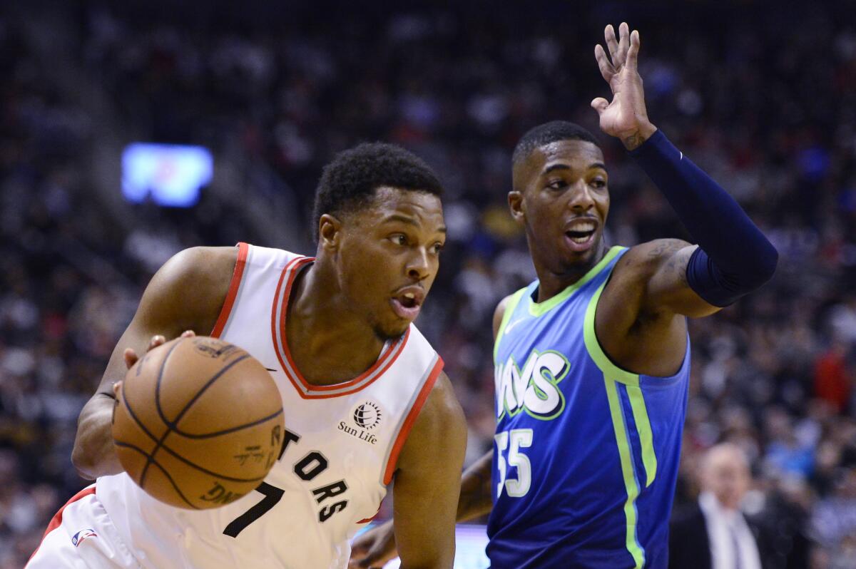 Best Game Ever: Kyle Lowry was making it and taking it - Los Angeles Times