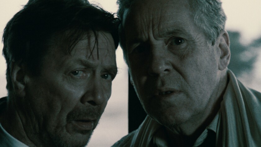 Erland Josephson, left, and Allan Edwall in the 1986 film "The Sacrifice."
