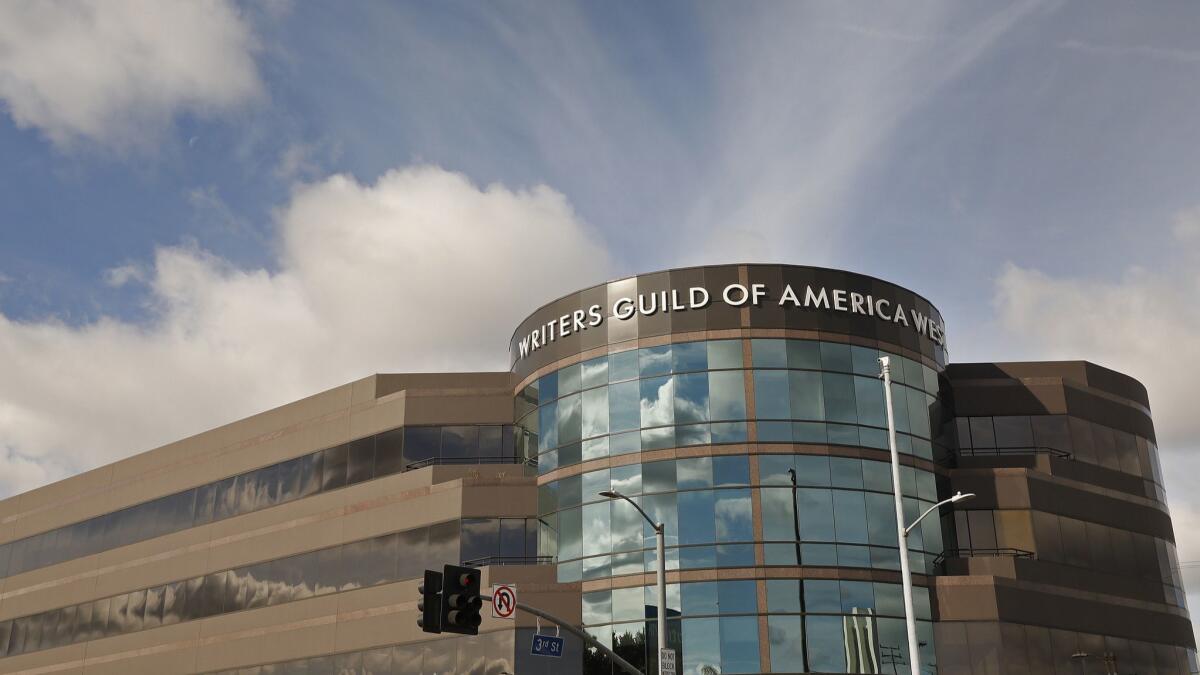 The Writers Guild of America is suing four of Hollywood's biggest talent agencies over the legality of packaging fees. Two of those agencies are suing the guild, accusing it of antitrust behavior.