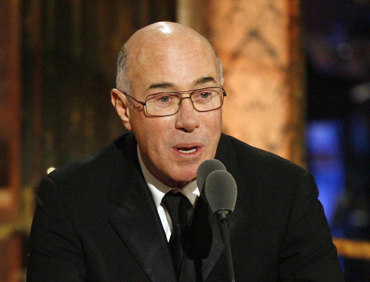 David Geffen, seen in 2010, is making a $100-million gift to Lincoln Center.