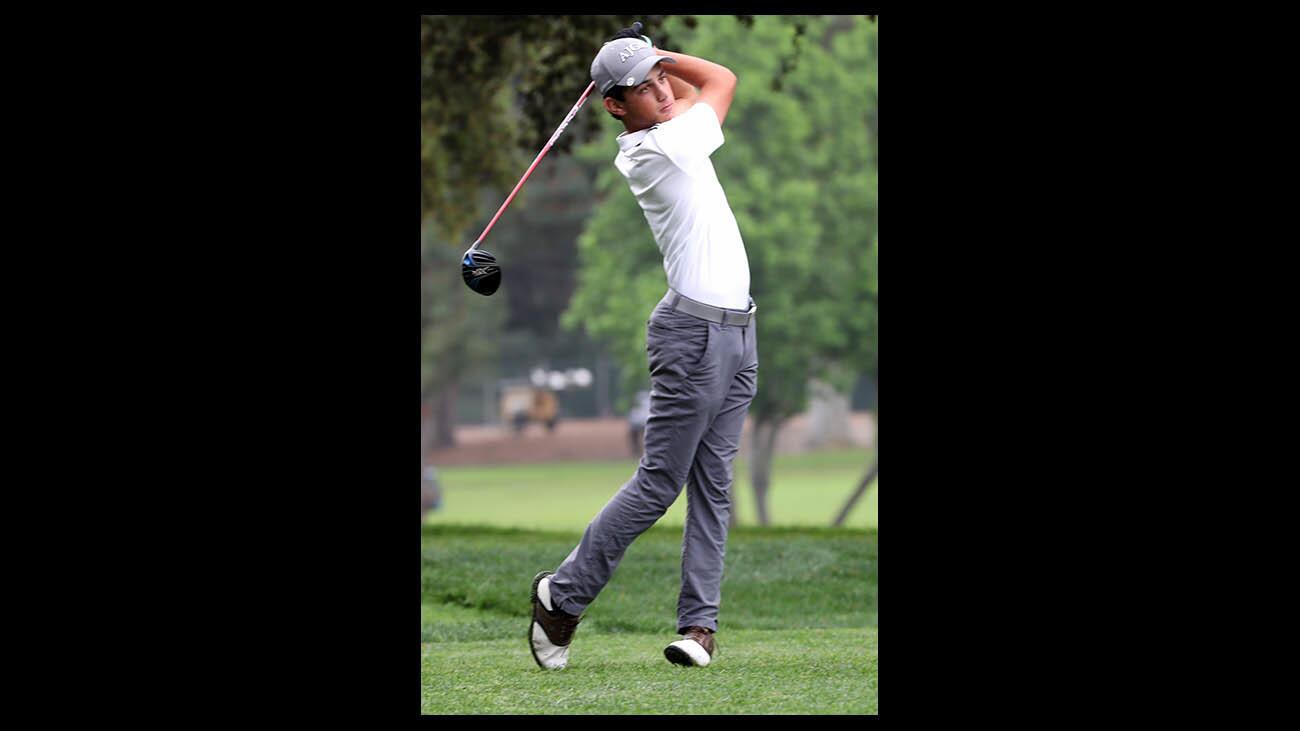 Photo Gallery: Laguna Beach High golfer Sharp in CIF SCGA championship at Brookside Golf Club