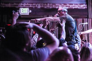 HERMOSA BEACH, CA - MAY 16: Milo Aukerman of DESCENDENTS photographed at Saint Rocke in Hermosa Beach, CA May 16, 2023. (Greg Jacobs / For The Times)