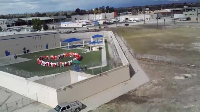 Hunger strikers at Mesa Verde ICE Processing Center in Bakersfield