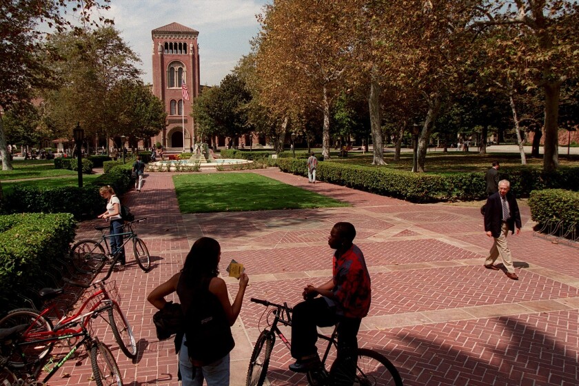 USC will reopen for fall semester with online and in-person classes, more distancing in dorms