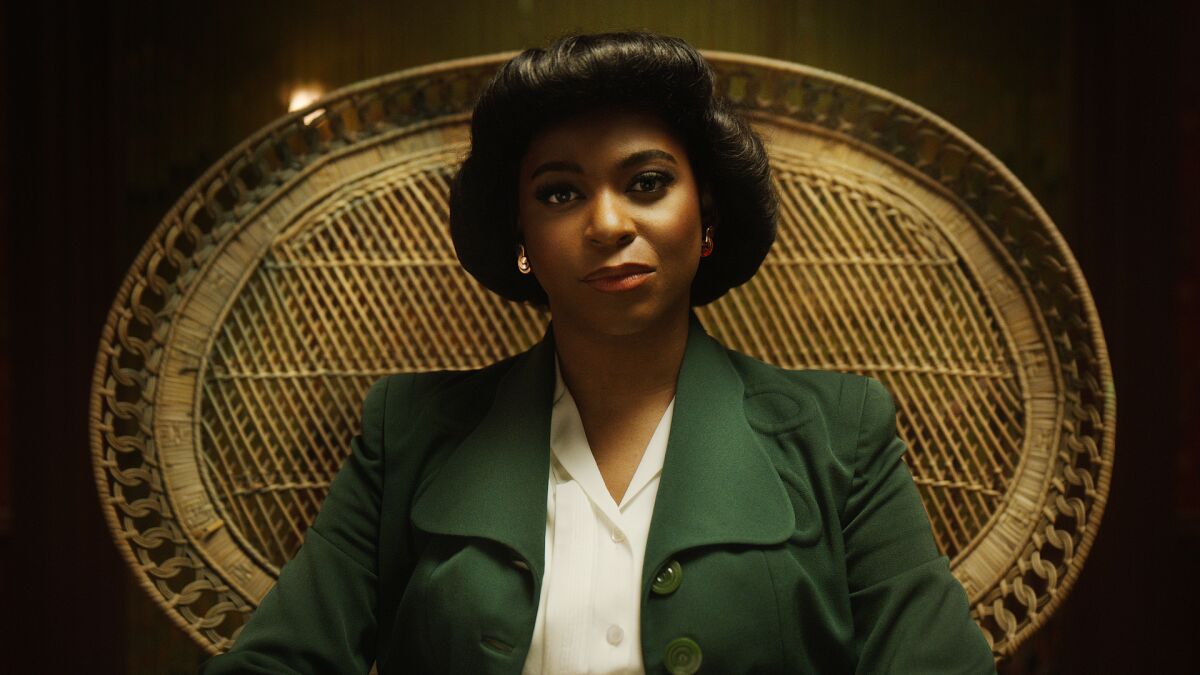 Alexandra Grey as Lucy Hicks Henderson in "Equal."