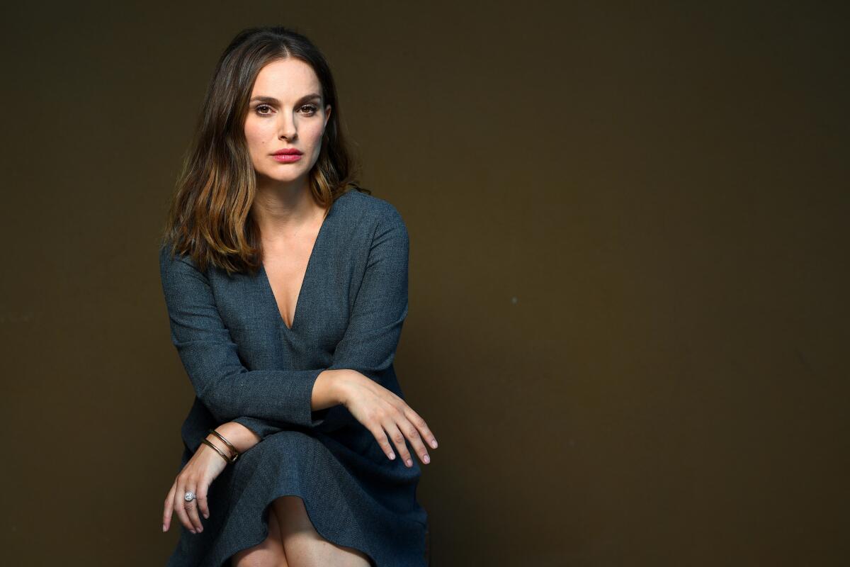 This week, Natalie Portman will chat with Times film critic Justin Chang about her new book, “Natalie Portman’s Fables.”