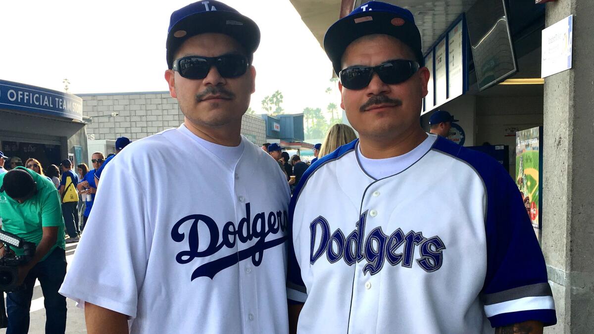 Men's Mike Piazza Los Angeles Dodgers Base Runner Tri-Blend Long