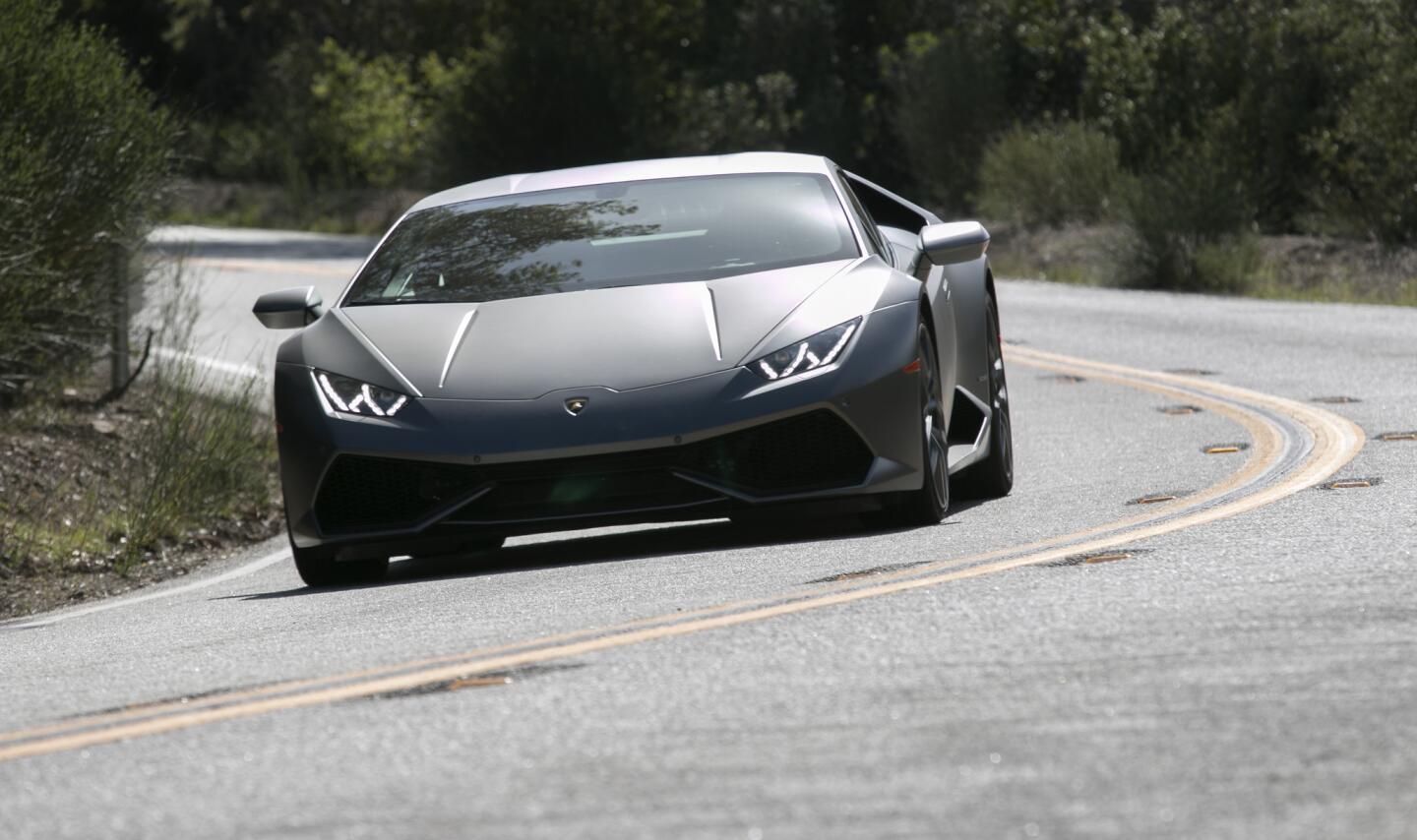 The Lamborghini Huracán is a 600-horsepower, carbon fiber, street legal race car if you have a spare $300,000.