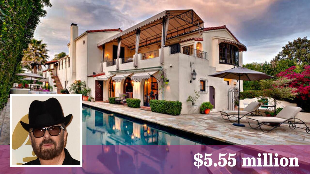 Dave Stewart of Eurythmics fame has bought a house in Toluca Lake for $5.55 million.