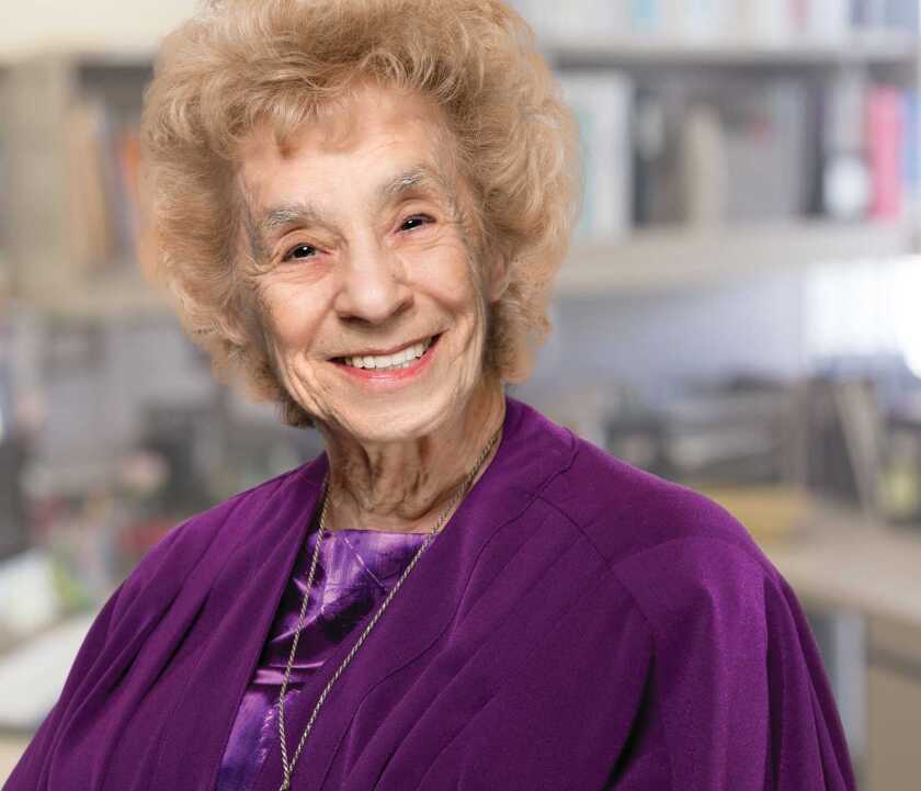 Salk Institute neurobiologist Ursula Bellugi
