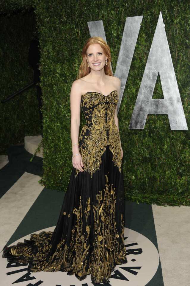 "The Help" actress and Oscar nominee Jessica Chastain.