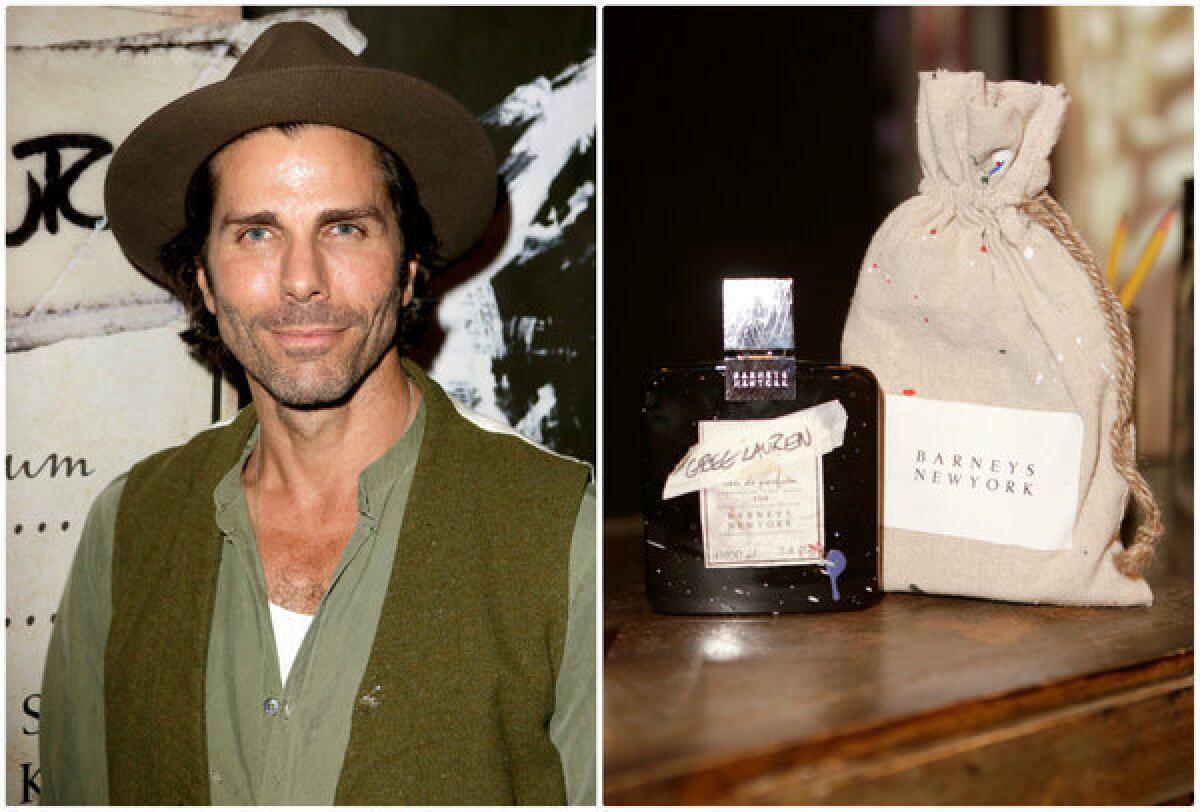 Artist and fashion designer Greg Lauren at the party celebrating the launch of his first fragrance, a collaboration with Barneys New York.