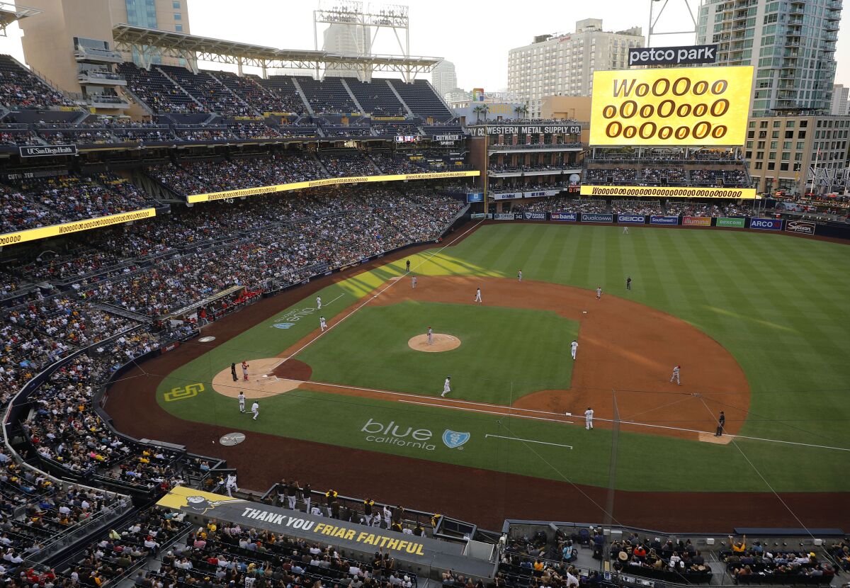 are dogs allowed at petco park