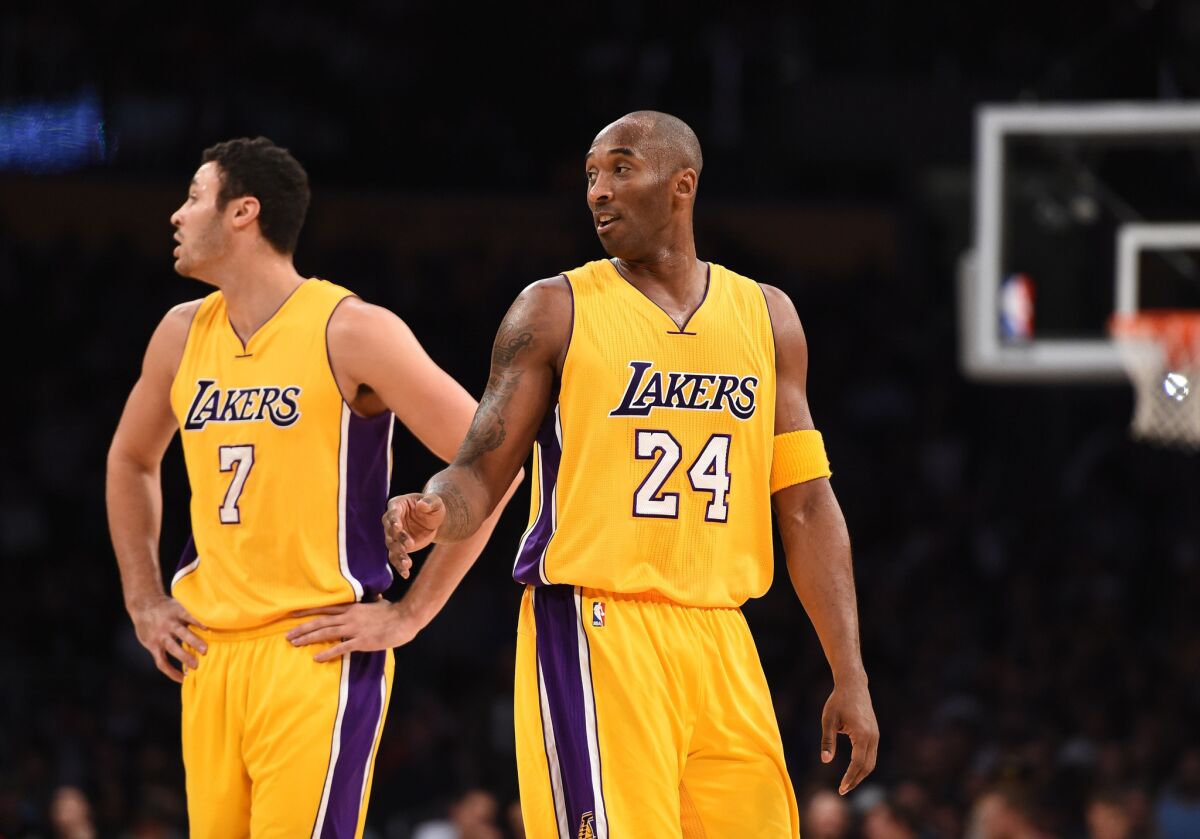 Larry Nance Jr. happy to give up his seat for Kobe Bryant - Los Angeles ...