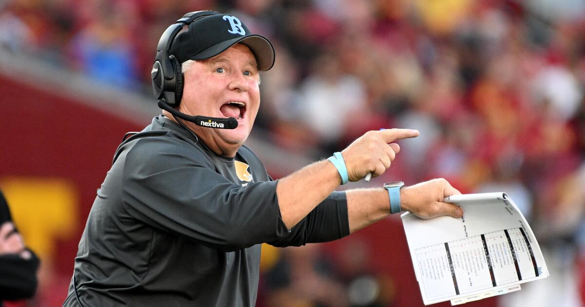 Chip Kelly is leaving UCLA to be Ohio State’s offensive coordinator