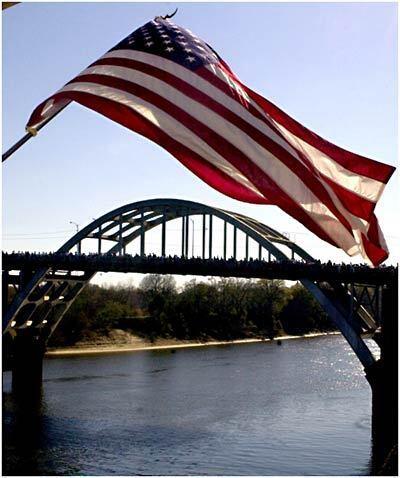 Edmund Pettus Bridge in Selma, Ala.