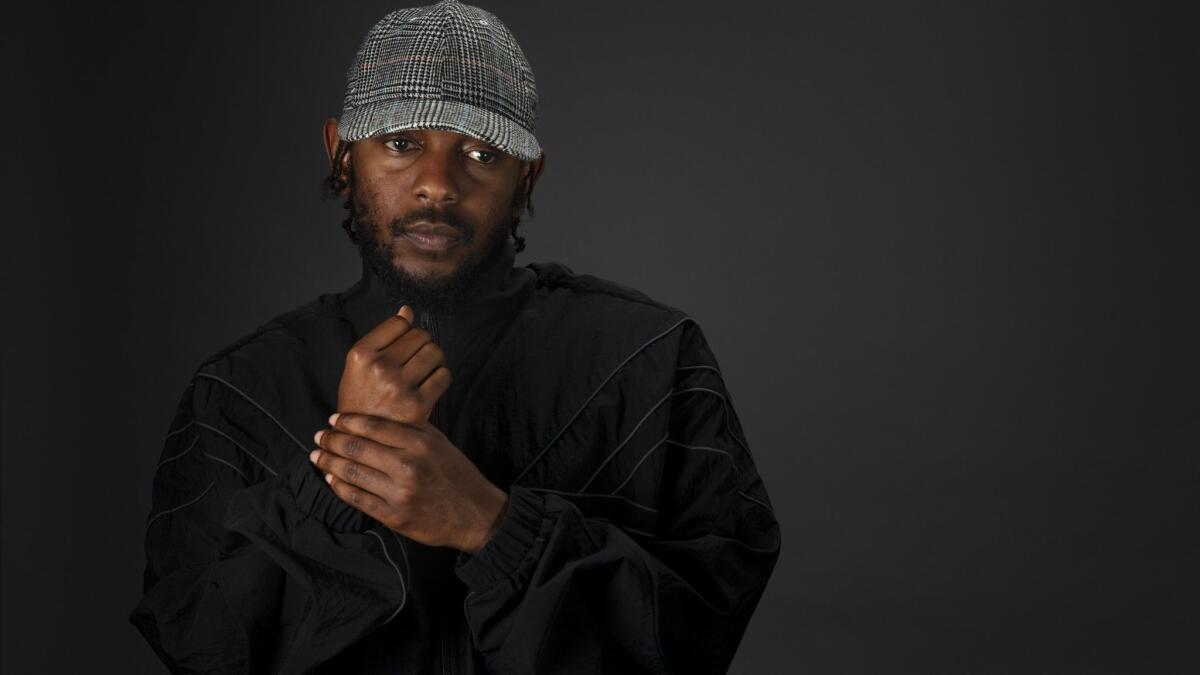 Grammy and Pulitzer Prize-winning hip-hop artist Kendrick Lamar is photographed in December 2018.