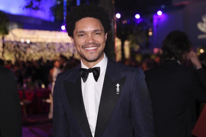 Trevor Noah attends the 74th Primetime Emmy Awards Governors Ball on Monday, Sept. 12, 2022, outside the Convention Center in Los Angeles. (Photo by Willy Sanjuan/Invision/AP)