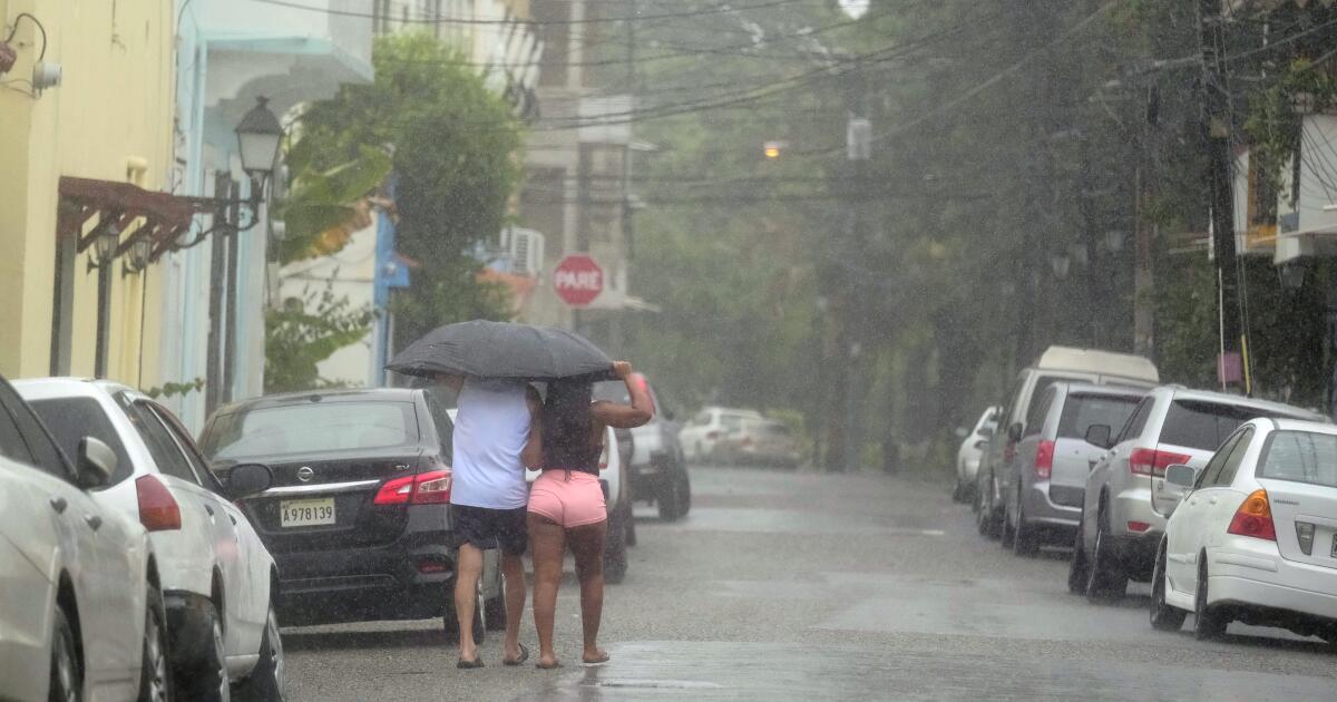 La tempête tropicale Franklin fait 1 mort en République Dominicaine