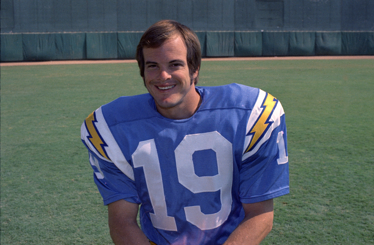 San Diego Chargers wide receiver Lance Alworth in 1970.