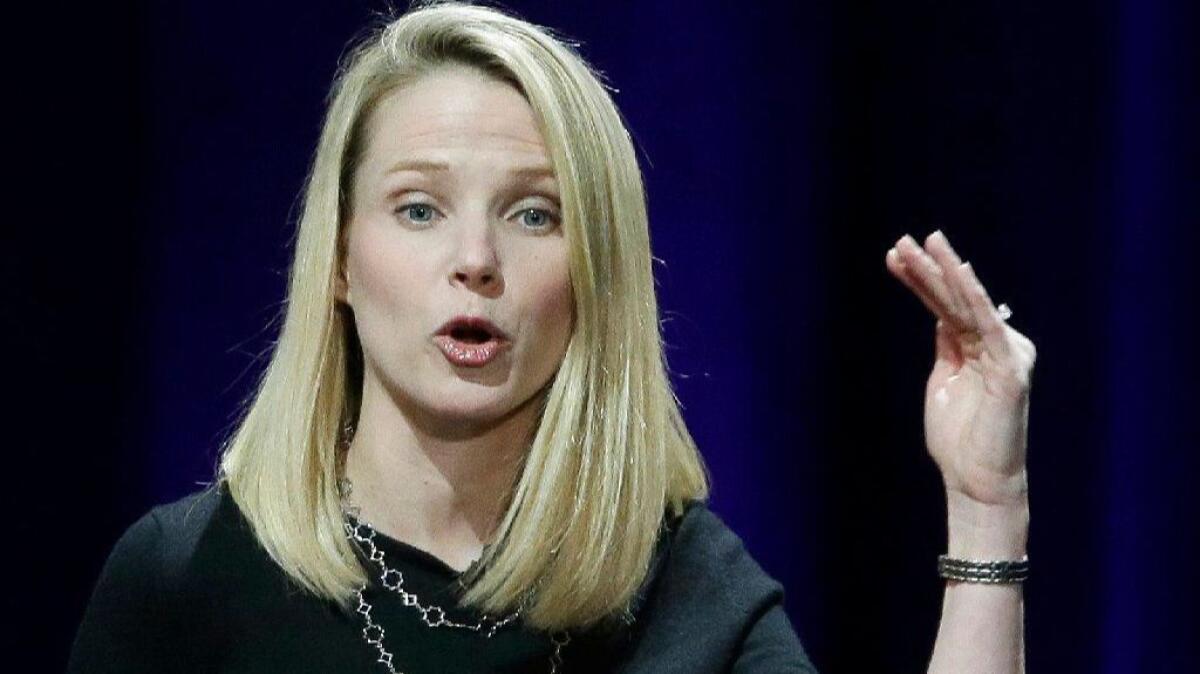 Yahoo Chief Executive Marissa Mayer's long-speculated exit from the company is expected to come in June.