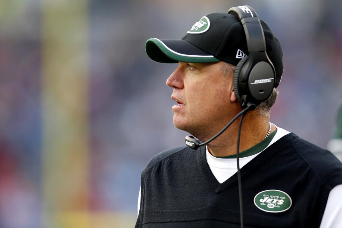 Coach Rex Ryan is finishing his sixth season at Jets coach.