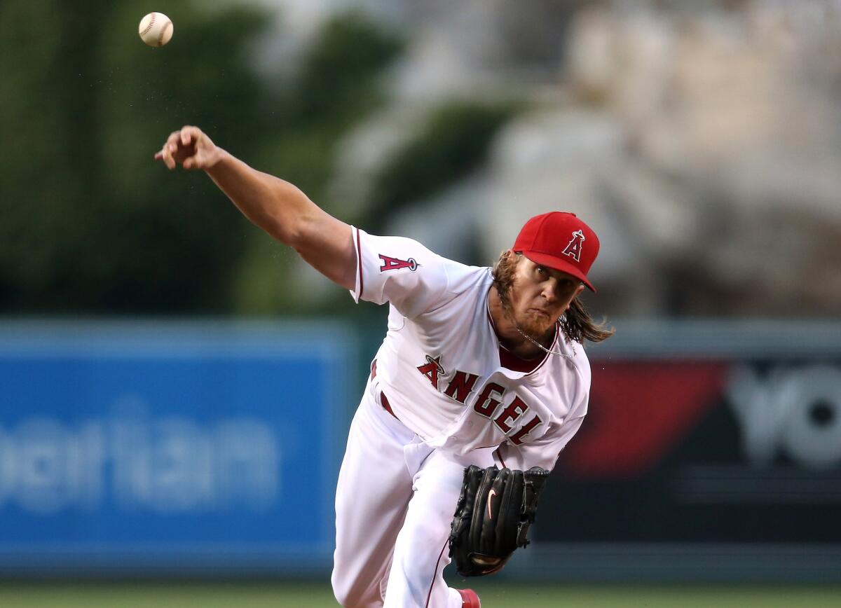 Angels starting pitcher Jered Weaver has found success recently despite diminished fastball velocity.