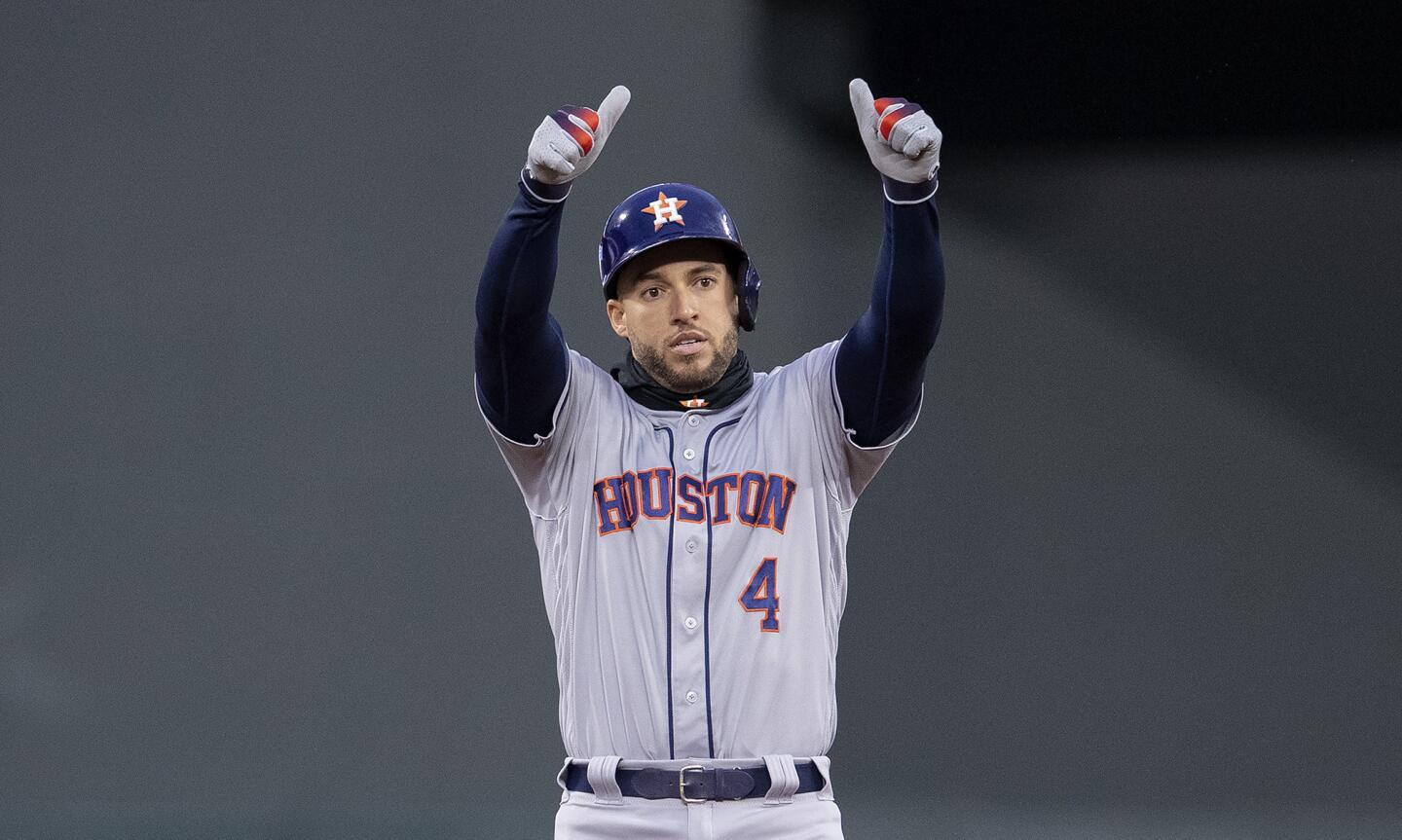 Outfield, AL: George Springer, Astros