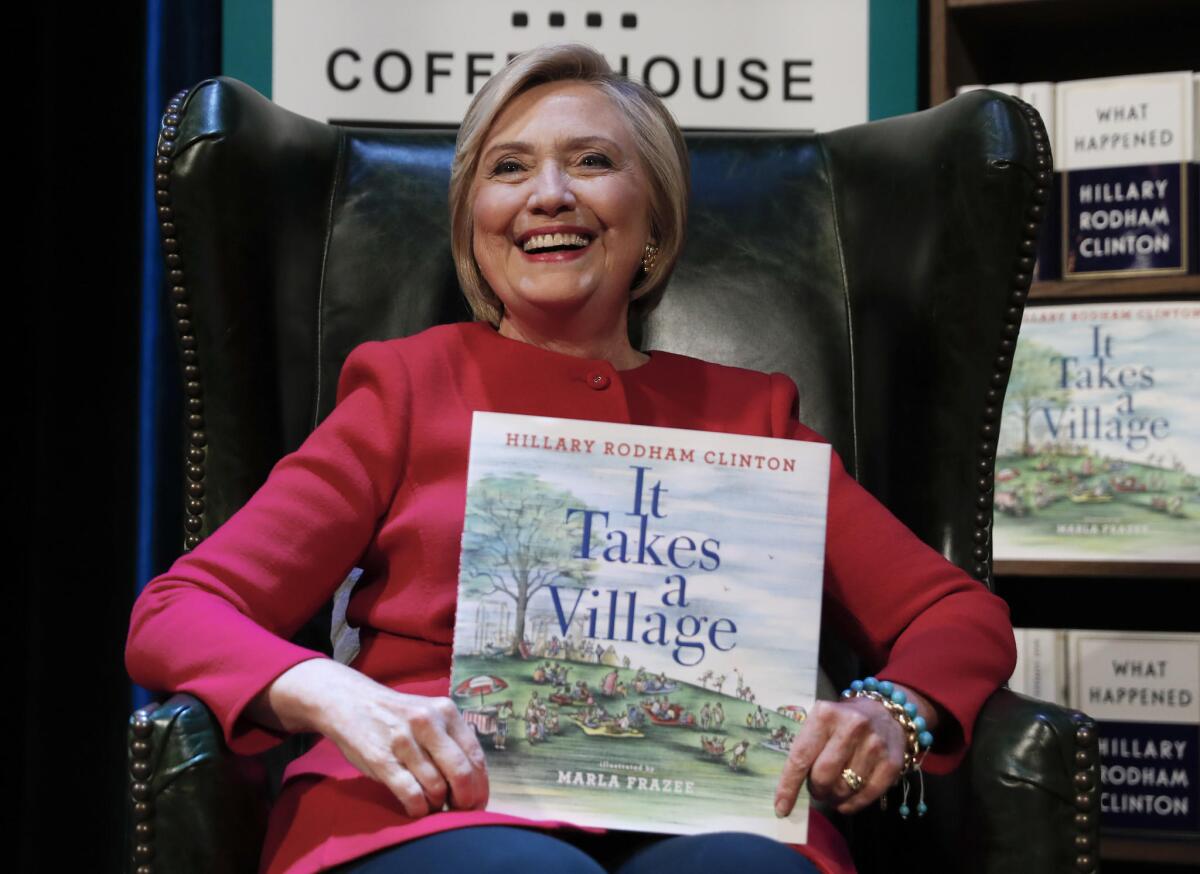 Hillary Clinton will be honored by the Women's Media Center on Thursday in New York City.