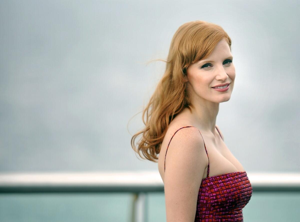 "Interstellar" star Jessica Chastain calls herself a "late bloomer" who used drama to cope with bullying.