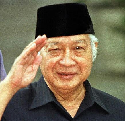 Suharto, former Indonesian president, Jan. 27