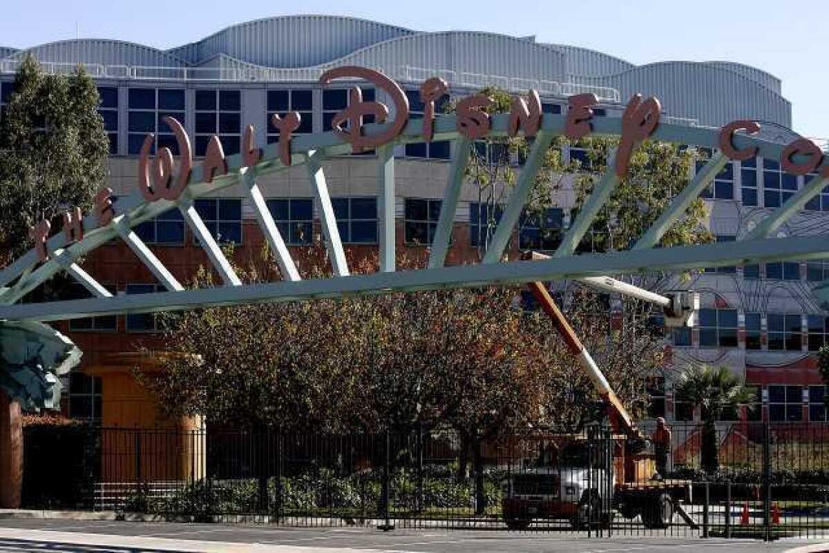 The Walt Disney Studios in Burbank.