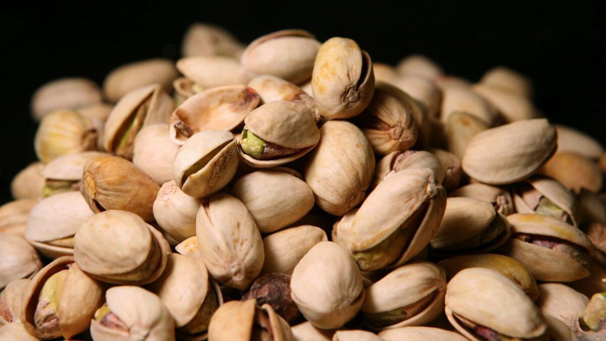 New tariffs on pistachios were announced in April as part of China’s retaliation to President Trump’s steel and aluminum levies, with additional taxes announced in June bringing the potential tariff rate up to as high as 45%, from just 5% originally.