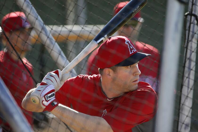 Veteran John McDonald is batting .462 (six for 13) in his first eight exhibition games with the Angels this spring.