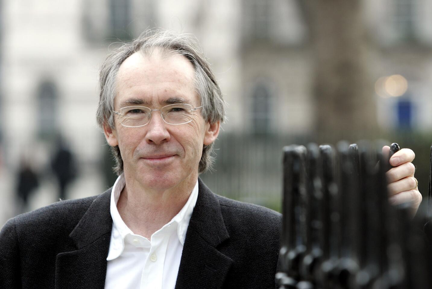 Author Ian McEwan near his home in London in 2005.