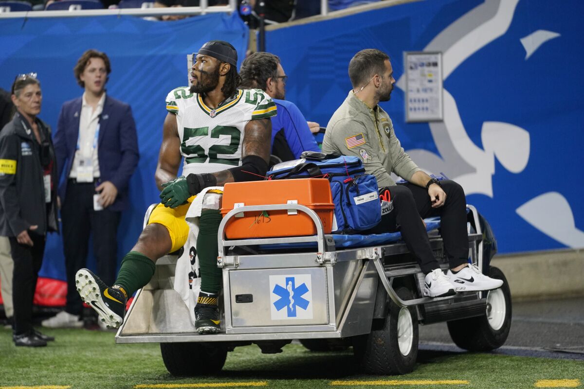 Gary's injury provides one more setback for reeling Packers - The San Diego Union-Tribune