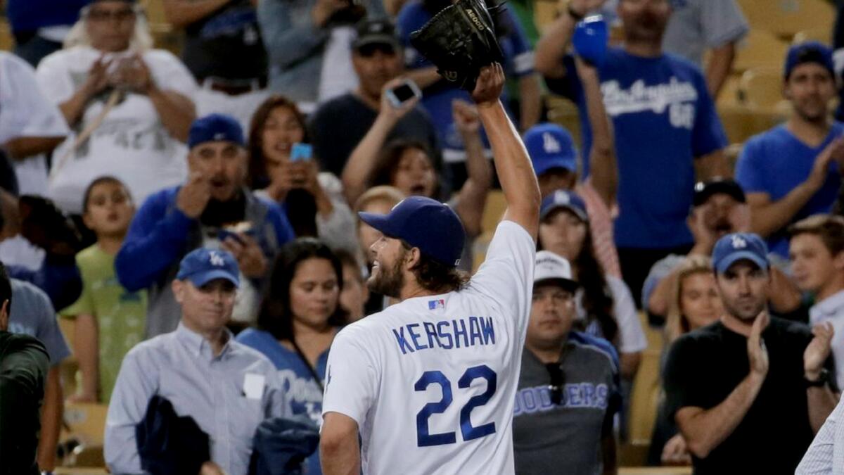 Clayton Kershaw one of 5 NL Final Vote candidates - True Blue LA