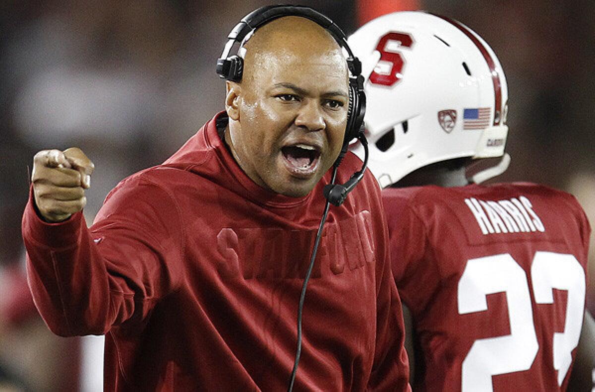 Stanford Coach David Shaw has guided the Cardinal to a second consecutive appearance in the Rose Bowl.