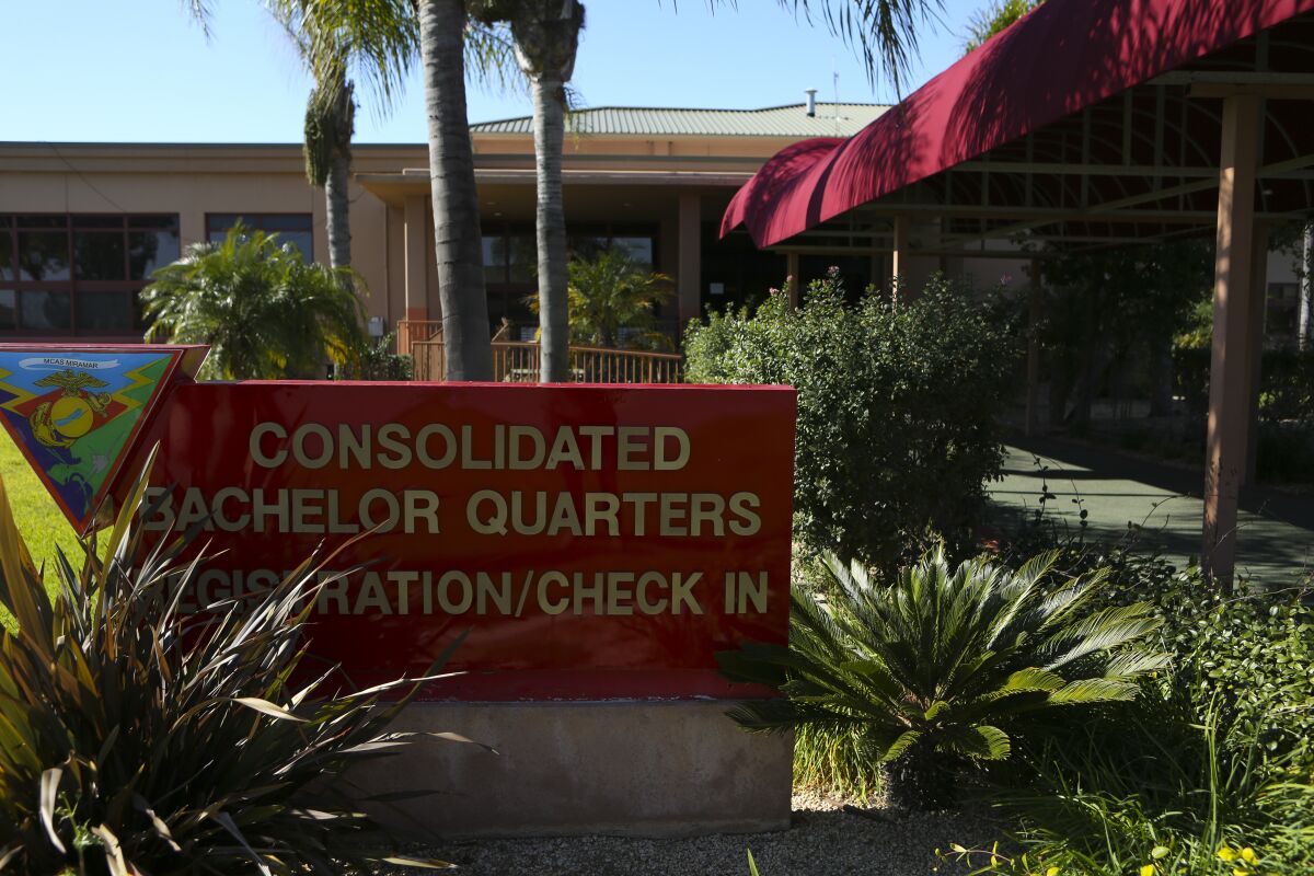 About 150 suites at the Consolidated Bachelor Quarters at Marine Corps Air Station Miramar have been set aside to house Americans fleeing the coronavirus outbreak in China. Miramar is one of four U.S. military bases where returning Americans will be quarantined.
