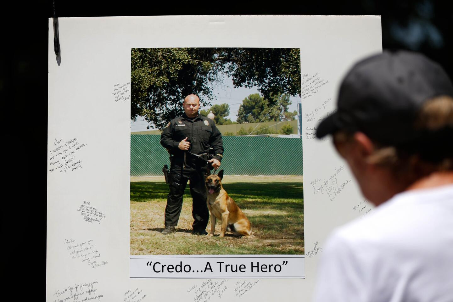 Police dog memorial