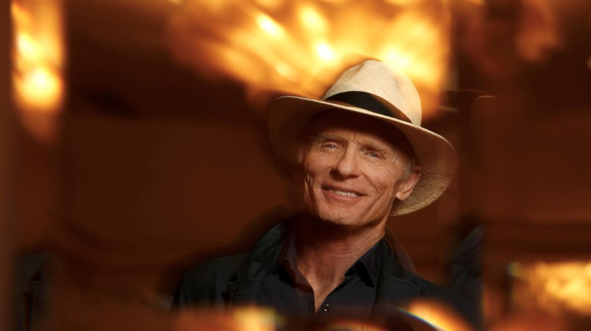 Ed Harris - I like him best in the Rock and the truman show - but he is a  great actor overall