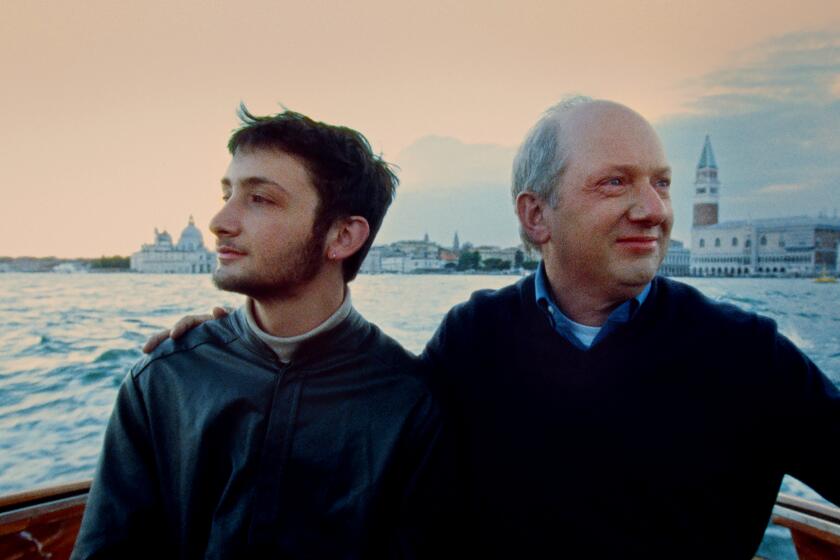 FIORETTA - Joey and Randy Schoenberg in Venice.